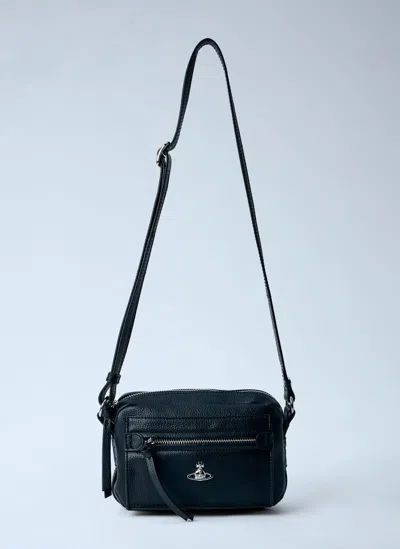 Vivienne Westwood Hannah Crossbody Bag In Black