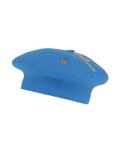 Vivienne Westwood Hat Blue Size S/m Wool