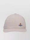 Vivienne Westwood Hat For Casual Wear With Curved Brim In Gray