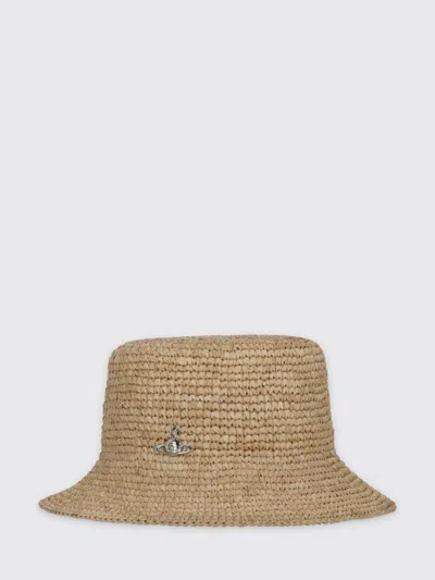Vivienne Westwood Hat Woman  In Brown