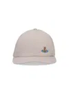 Vivienne Westwood Hat For Casual Wear With Curved Brim In Gray