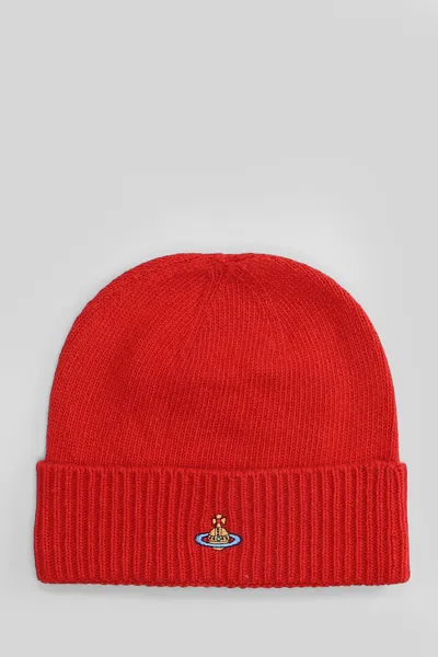 Vivienne Westwood Hats In Red Wool