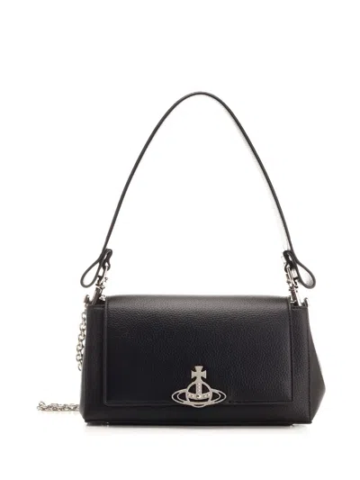 Vivienne Westwood Hazel Handbags Black