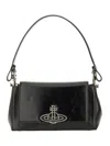Vivienne Westwood Medium Hazel Shoulder Bag In Black