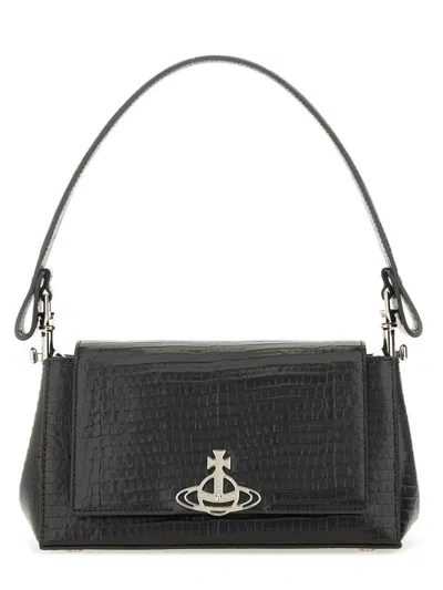 Vivienne Westwood Hazel Medium Bag In Black