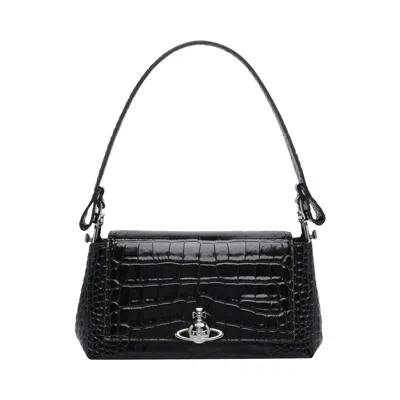 Pre-owned Vivienne Westwood Hazel Medium Handbag 'black' | Women's Size Onesize