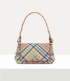 Vivienne Westwood Hazel Medium Handbag Polyurethane / Polyester / Cotton Heather-plaid