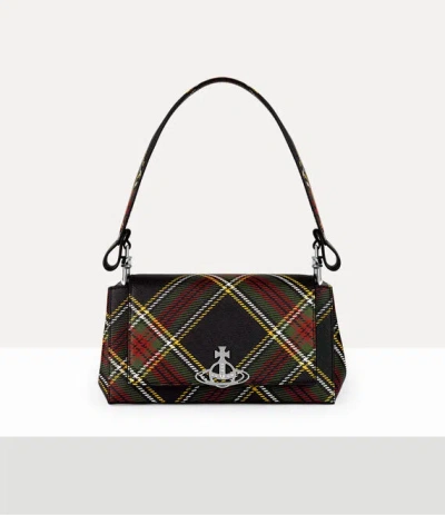 Vivienne Westwood Hazel Medium Handbag Saffiano Leather Printed Chelsea- One Size Women