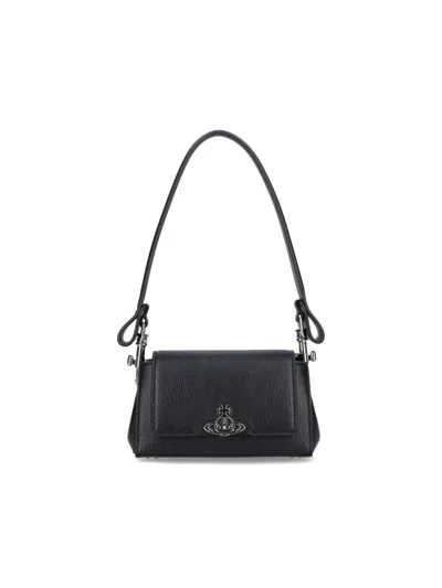 Vivienne Westwood 'hazel' Small Crossbody Bag In Black