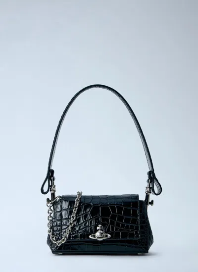 Vivienne Westwood Hazel Small Handbag In Black