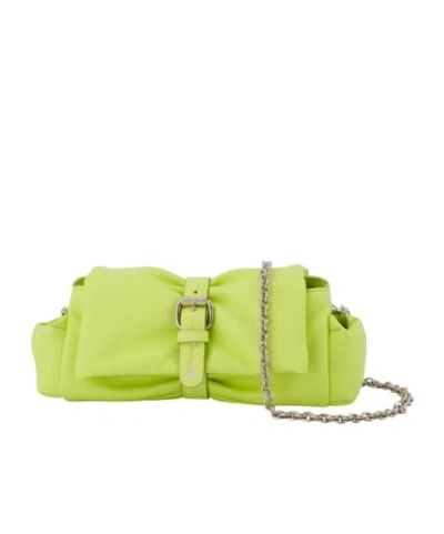 Vivienne Westwood Hazel Treasure Clutch In Green