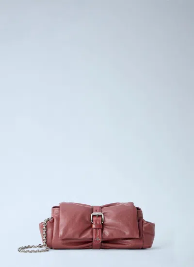 Vivienne Westwood Hazel Treasure Clutch In Red