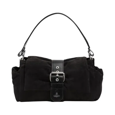Pre-owned Vivienne Westwood Hazel Treasure Xl Handbag 'black' | Women's Size Onesize