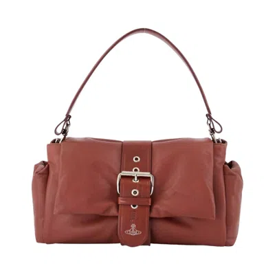 Pre-owned Vivienne Westwood Hazel Treasure Xl Handbag 'chestnut' | Brown | Women's Size Onesize