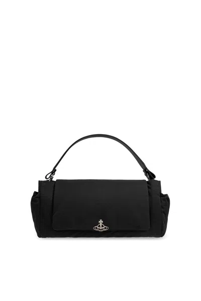 Vivienne Westwood Hazel Xl Handbag In Black