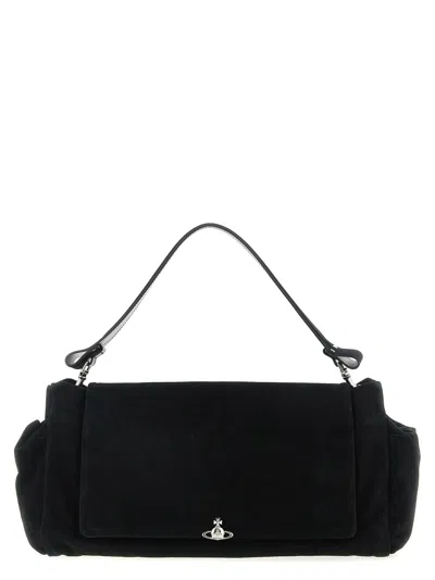 Vivienne Westwood Hazel Xl Shoulder Bag In Black