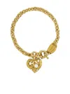 Vivienne Westwood Heart-charm Chain Bracelet In Gold
