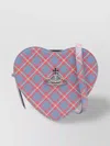 Vivienne Westwood Heart Checkered Shoulder Bag
