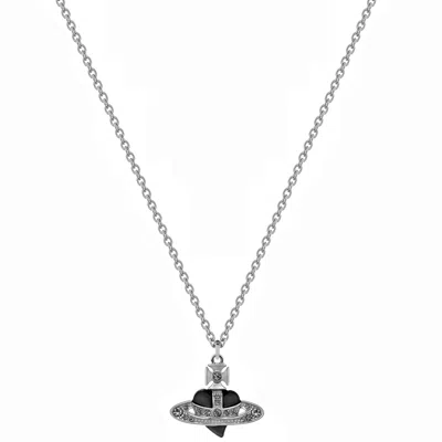 Vivienne Westwood Heart Pendant Silver