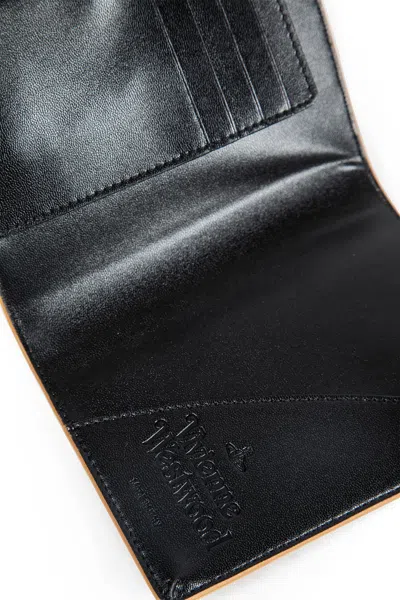 Vivienne Westwood Heart Plaid Passport Holder In Multi