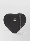 Vivienne Westwood Heart Shape Shoulder Bag With Detachable Chain-link Strap