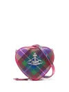 Vivienne Westwood Heart-shaped Crossbody Bag In Pink