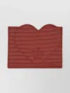 Vivienne Westwood Heart-shaped Purse Croc-embossed Texture