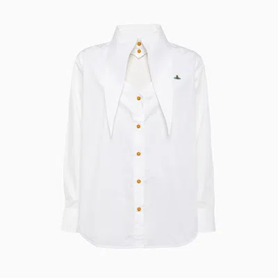 Vivienne Westwood Heart Shirt In White