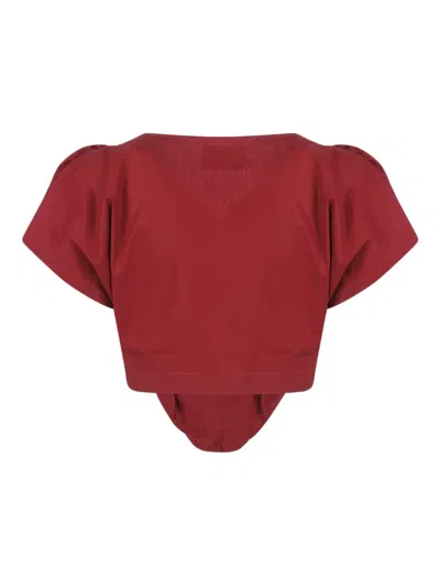 Vivienne Westwood Heart Top In Red