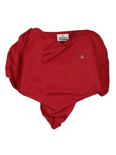 Vivienne Westwood Heart Top Tops Red