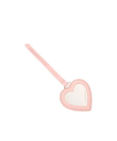 Vivienne Westwood Heart-shaped Keychain In Pink