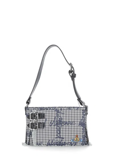 Vivienne Westwood Heather Bag In Black