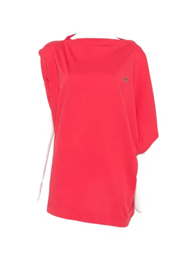 Vivienne Westwood Hebo Oversized Top In Red