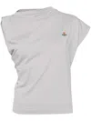 Vivienne Westwood Gray Hebo T-shirt In Grey