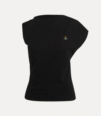VIVIENNE WESTWOOD HEBO TOP COTTON BLACK XXL WOMEN