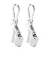 Vivienne Westwood Shoe Charm Dangle Earrings In Metallic