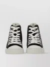 Vivienne Westwood High Top Rubber Sole Sneaker With Contrast Stitching