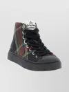 Vivienne Westwood High-top Rubber Sole Sneakers In Black