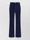 Vivienne Westwood High Waist Flare Jeans With Signature Stitching