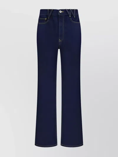Vivienne Westwood High Waist Flare Jeans With Signature Stitching