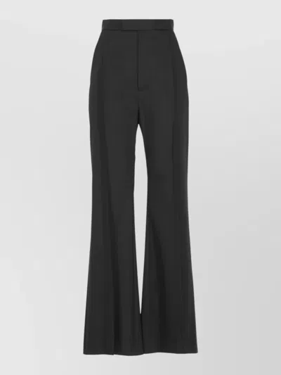 Vivienne Westwood High Waist Palazzo Trousers Flared Leg In Black