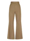 Vivienne Westwood High-waisted Flared Trousers In Green