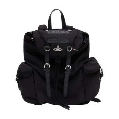 Vivienne Westwood Highland Backpack In Black