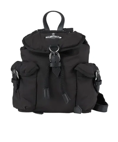 Vivienne Westwood Highland Backpack In Black