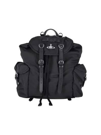 Vivienne Westwood 'highland' Backpack In Black