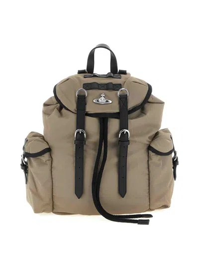 Vivienne Westwood Highland Backpack In Sand