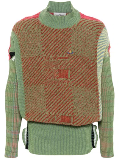 Vivienne Westwood Highlander Sweater In Green