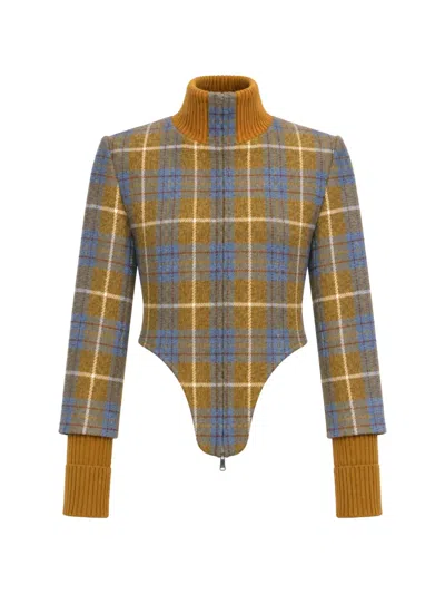 Vivienne Westwood Historical Bomber Jacket In Yellow
