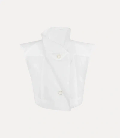 Vivienne Westwood Honor Shirt Co. Silk Mussola White 40 Women