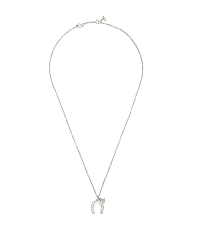 Vivienne Westwood Horace Pendant Necklace In White
